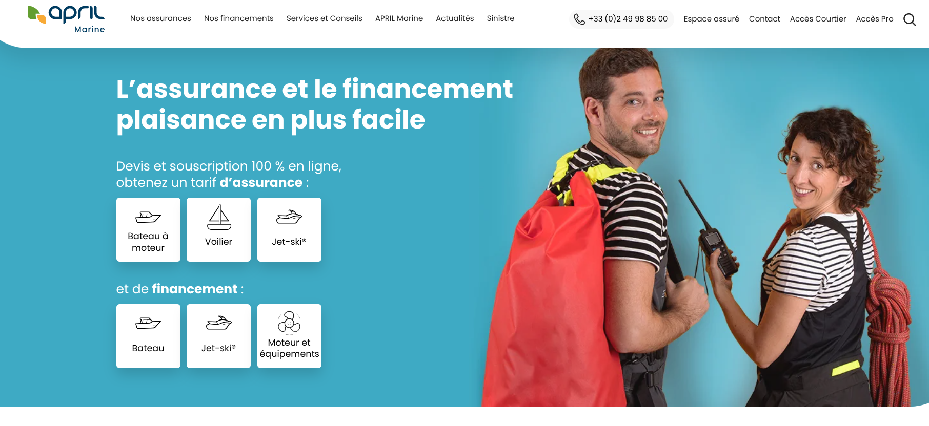 April Marine : Le n°1 de la plaisance avec CRP-Assurance